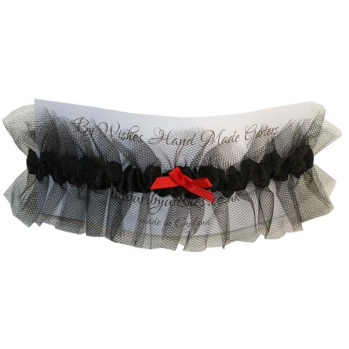 MALIFICENT- black garter